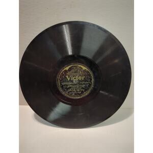 Vintage 78 Record LP Album Disc Shellac  Vinyl 19873-A Elsie Baker  Olive Kline